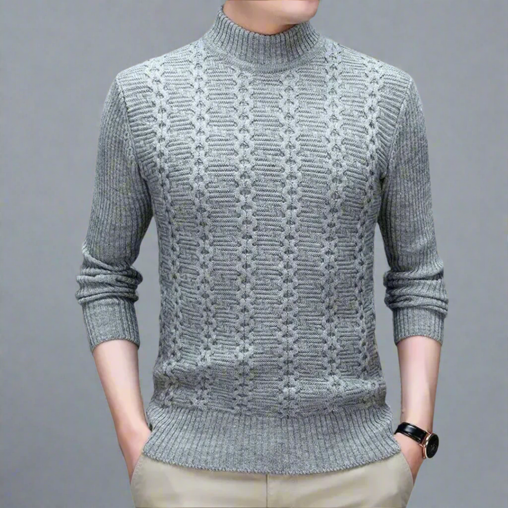 Eleganter Strickpullover für Männer
