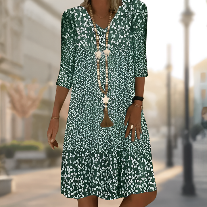 Solare | Elegantes Midikleid mit femininem Schnitt