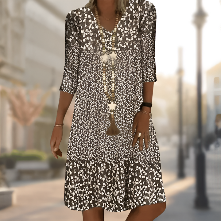 Solare | Elegantes Midikleid mit femininem Schnitt