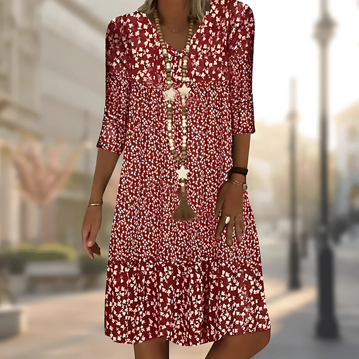 Solare | Elegantes Midikleid mit femininem Schnitt