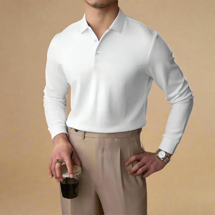 Sebstian | Herren Eleganter Polo-Pullover