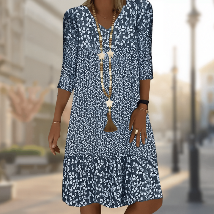Solare | Elegantes Midikleid mit femininem Schnitt