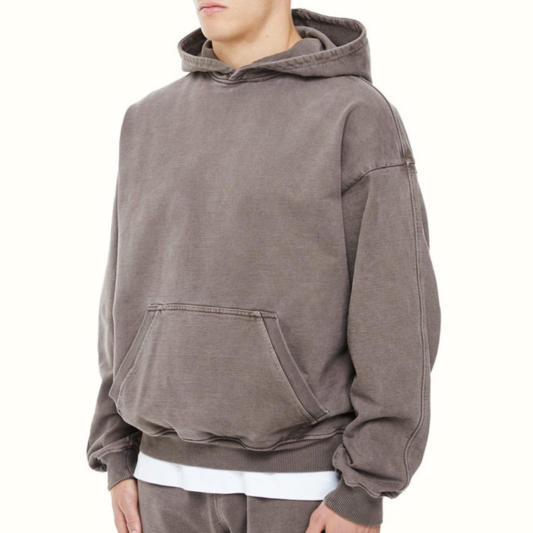 Klassischer Kapuzenpulli mit Kängurutasche für Herren