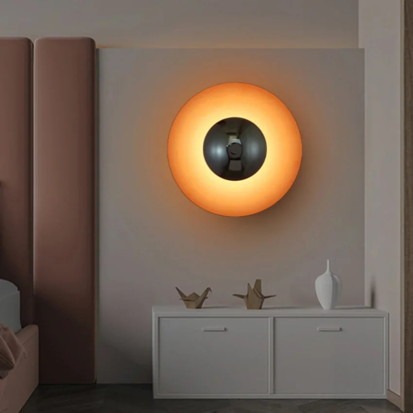 Nova | Moderne runde LED-Wandlampe