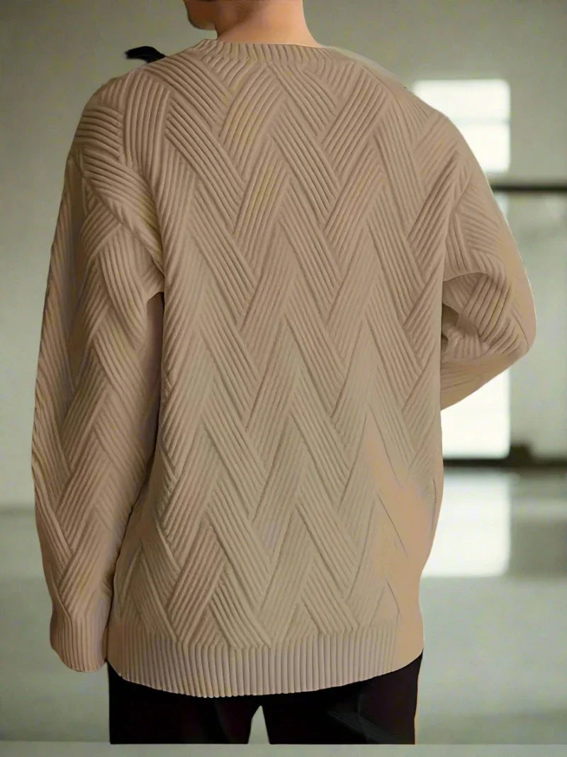 Günter | Herren Zickzack Pullover