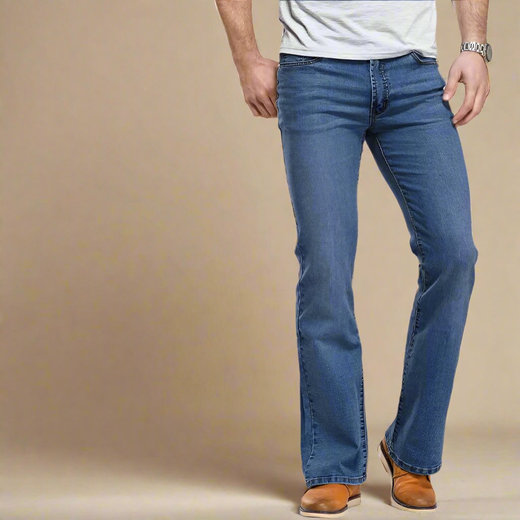 Gregor | Herren Flared-Jeans